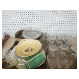 Glasses, Plates, Casserole Dishes