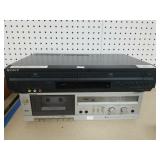 Sony DVD Player/ Video Cassette Recorder, Sharp