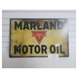 Maryland Motor Oil Metal Sign
