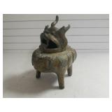 Gold Like Chinese Figurine