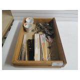 Antique Spoons, Fans, Dipping Cups