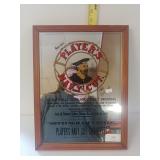 Smoke Players Navy Cut Mirror