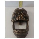 Skeleton Door Knocker Cast Iron
