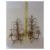 Brass Colored Light Holders