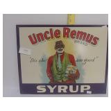 Uncle Remus Syrup Sign