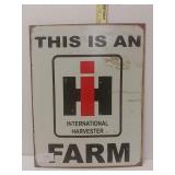 International Harvester Sign