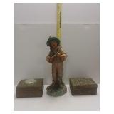 Boxes And Man Decoration