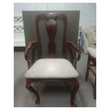 Wood & Upholstered Dining Chair (Needs To Be
