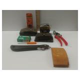 Hand Tools- Tape Measure, Polishing Block, &
