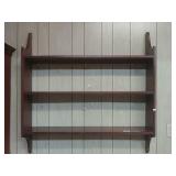 Wall Hanging 3 Tier Shelf
