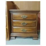 Gardiners Furniture Wooden Three Drawer Night