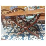 Vintage Wood Folding Table