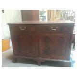Wood Lockable Buffet