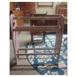 Wood Blanket Rack