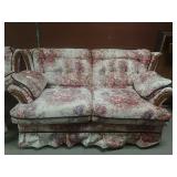 Vintage Upholstered Loveseat