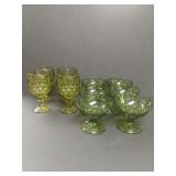 Green Tinted Glassware