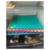 Colorful Styrofoam Floor Tiles