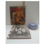 Native American Books & Jar