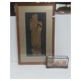 Framed Oriental Artwork & Vintage Oriental
