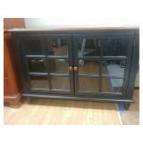 Serving Buffet With Glass Doors