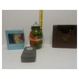 House Decorations And Colorful Mug And Battery