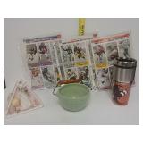 Sports Items And Dishes