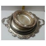 Silver Like Dishes