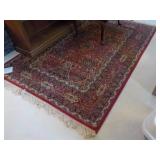 Oriental Area Rug 55"x78" - Red pattern