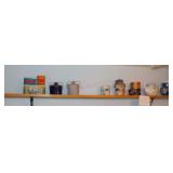 Shelf Lot - Tins and Pitchers