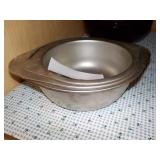 Set of 3 double boilers inserts