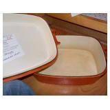 Dansk Designs - Orange Casserole dish