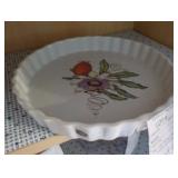 Bonne Cuisine Ceramic 8 1/2" Tart Plate