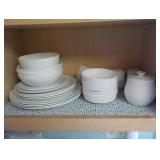 24-piecce Centura Corningware White Dishes