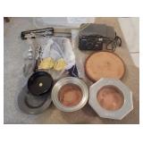 Misc Items - cake serving set, camera & more