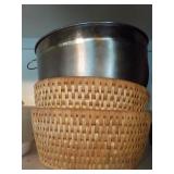 Large Stainless Bowl & Baskets