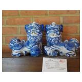 Pair of Chinese Foo Dogs
