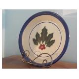 Decorative Pie Plate with Stand