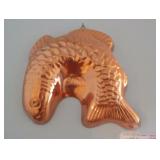 Decorative Copper Fish Mold