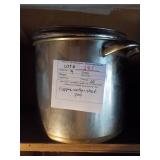 Large Copper bottom Stock Pot w/lid