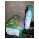 Lot of Swiffer Wet Jet Pads and Febreeze Spray