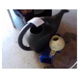 3 funnels and Watering can