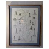 Print Lighthouses of the Chesapeake