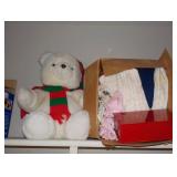 Vintage baby clothes, jacket, bear