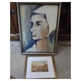 Watercolor Print and City Print