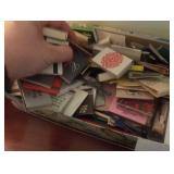 Box of Collectible Matchbooks