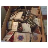 Box of Collectible Matchbooks