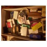 Box of Collectible Matchbooks