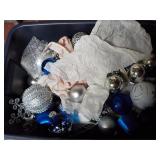 lot of Christmas bulbs