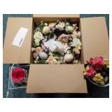Spring / Easter Decor - wreath, baskets & more