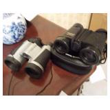 2 pair of binoculars